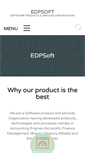 Mobile Screenshot of edpsoft.com